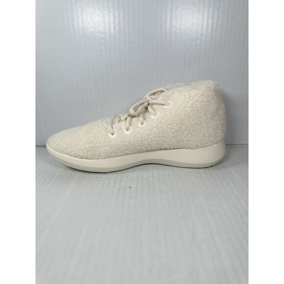 Size 12 Allbirds Wool Runner-Up Mizzle Double Fluff Men Sneakers Shoes White NEW - Picture 4 of 8